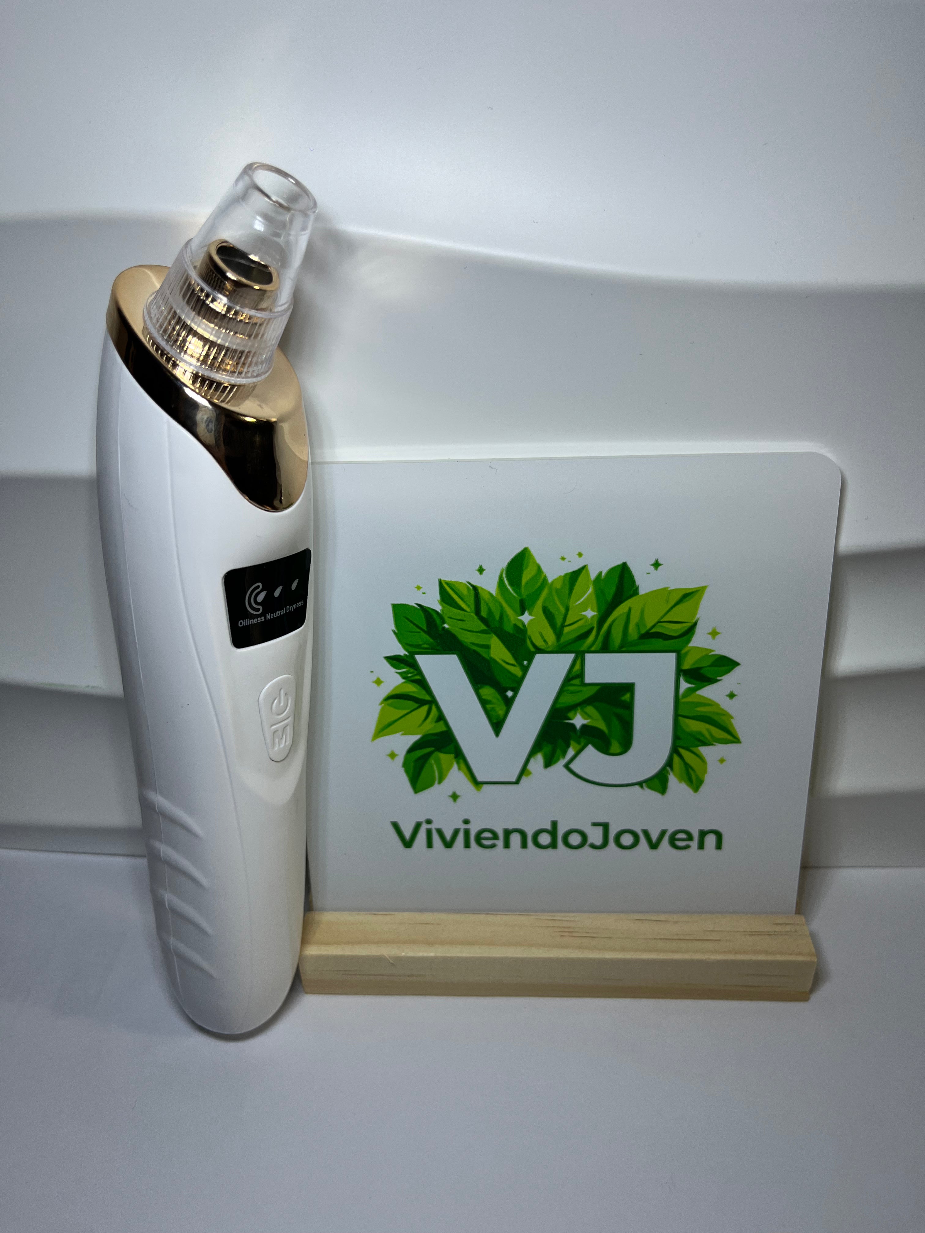 ViviendoJoven™ CleanPro - Limpiador Facial Eléctrico Anti-Puntos Negros